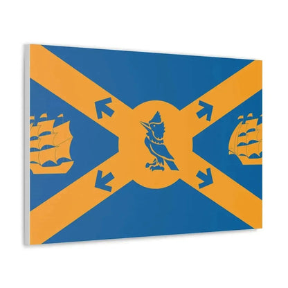 Flag of Halifax Canada - Canvas Wall Art - The Sticker Space