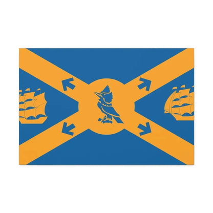 Flag of Halifax Canada - Canvas Wall Art - The Sticker Space