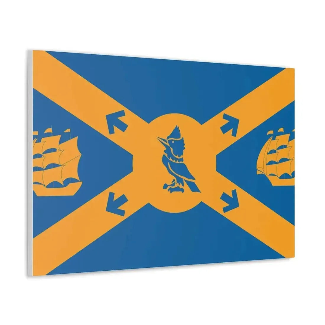 Flag of Halifax Canada - Canvas Wall Art - The Sticker Space