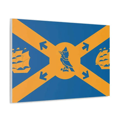 Flag of Halifax Canada - Canvas Wall Art - The Sticker Space