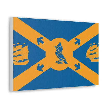 Flag of Halifax Canada - Canvas Wall Art - The Sticker Space