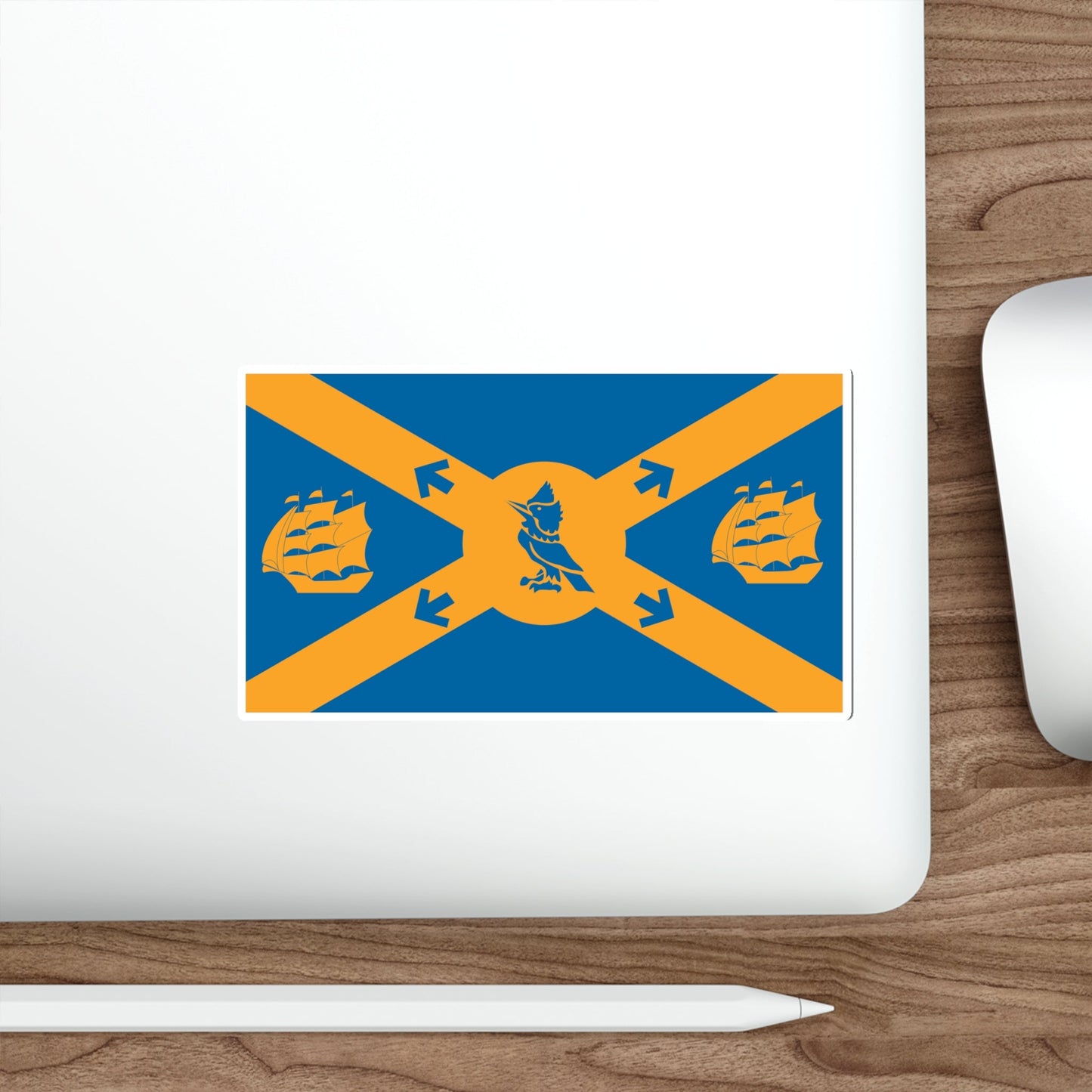 Flag of Halifax Canada STICKER Vinyl Die-Cut Decal-The Sticker Space