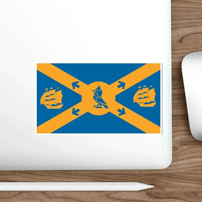 Flag of Halifax Canada STICKER Vinyl Die-Cut Decal - The Sticker Space