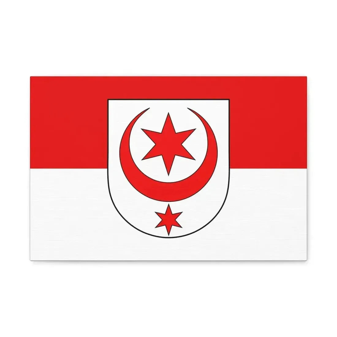 Flag of Halle Saale Germany - Canvas Wall Art - The Sticker Space