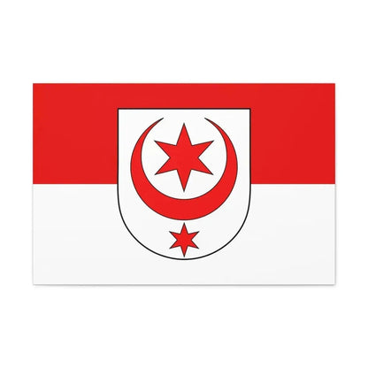 Flag of Halle Saale Germany - Canvas Wall Art - The Sticker Space