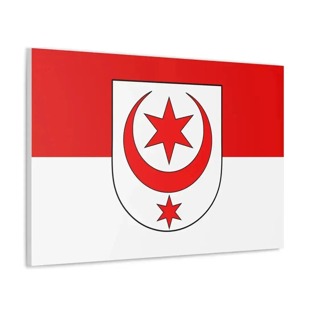 Flag of Halle Saale Germany - Canvas Wall Art - The Sticker Space