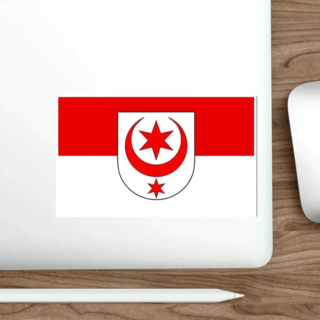 Flag of Halle Saale Germany STICKER Vinyl Die-Cut Decal - The Sticker Space