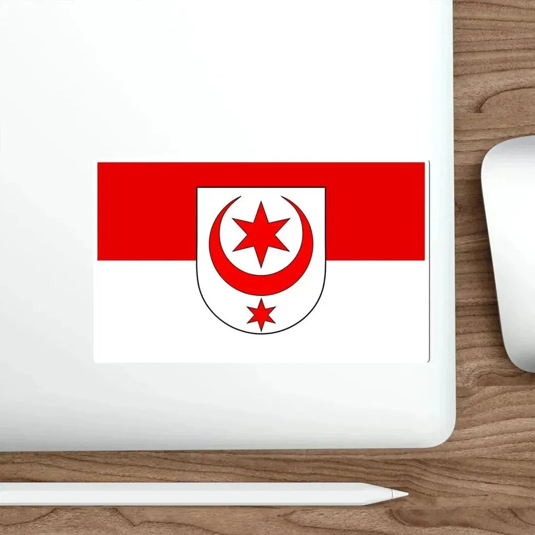 Flag of Halle Saale Germany STICKER Vinyl Die-Cut Decal - The Sticker Space