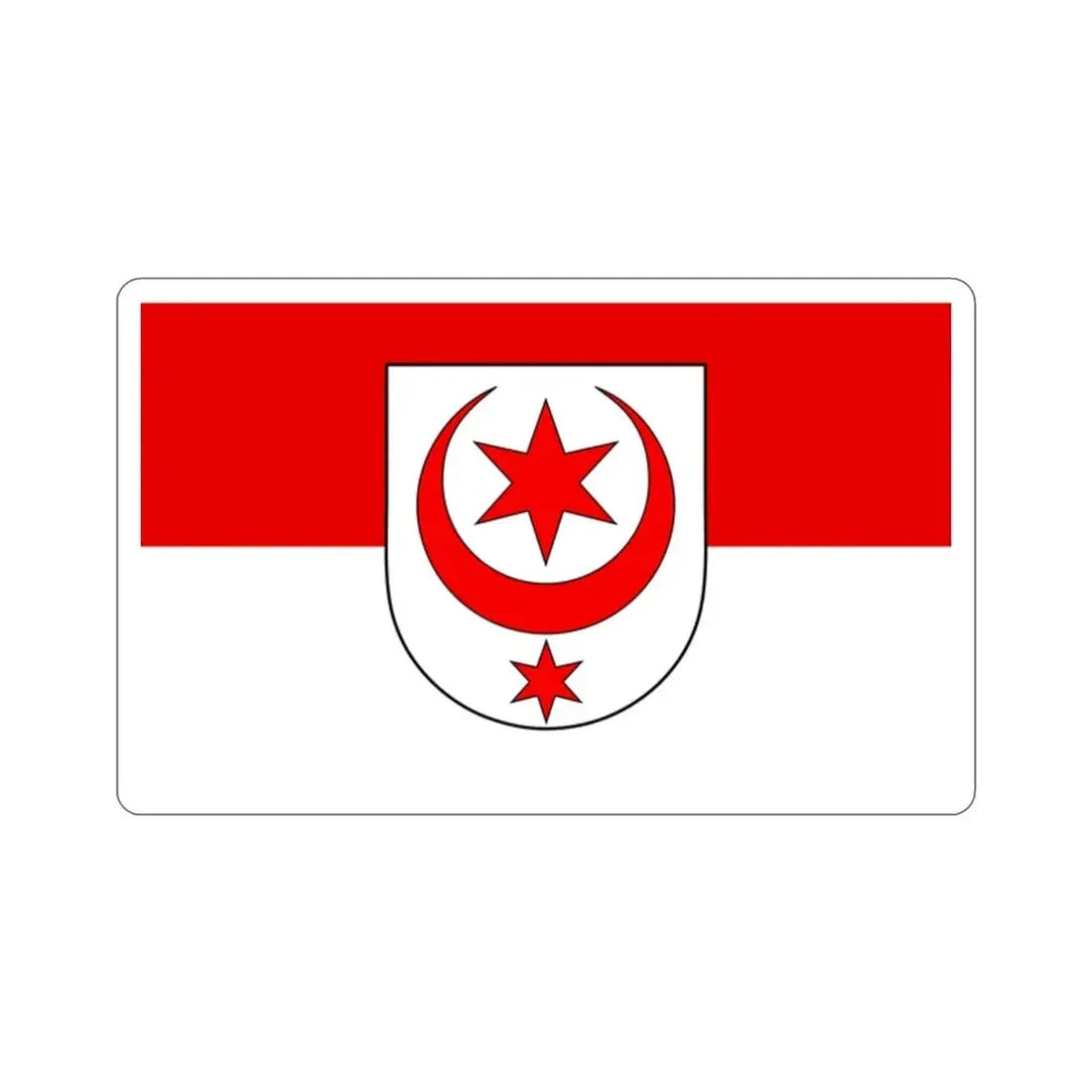 Flag of Halle Saale Germany STICKER Vinyl Die-Cut Decal - The Sticker Space