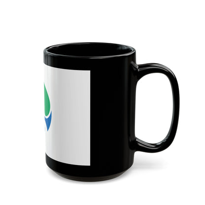 Flag of Hamamatsu Shizuoka Japan - Black Coffee Mug-The Sticker Space