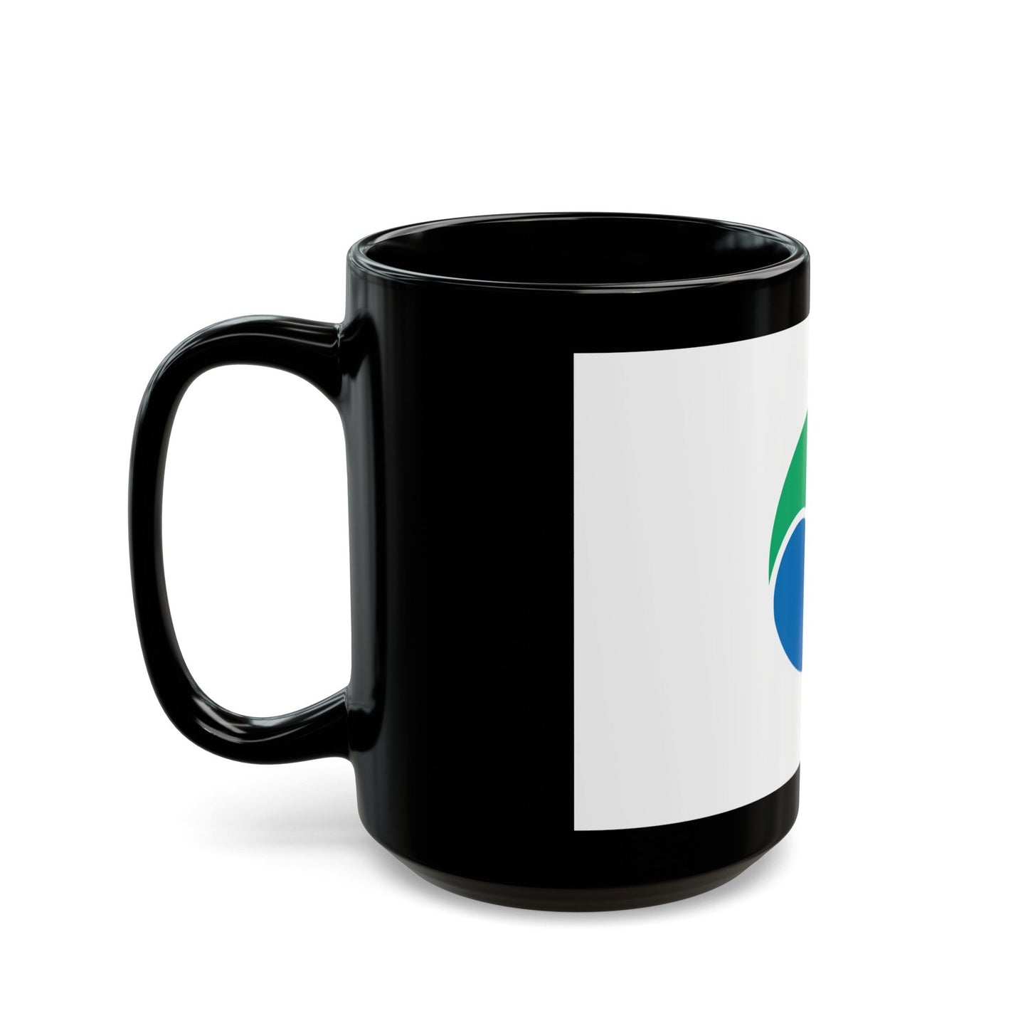 Flag of Hamamatsu Shizuoka Japan - Black Coffee Mug-The Sticker Space