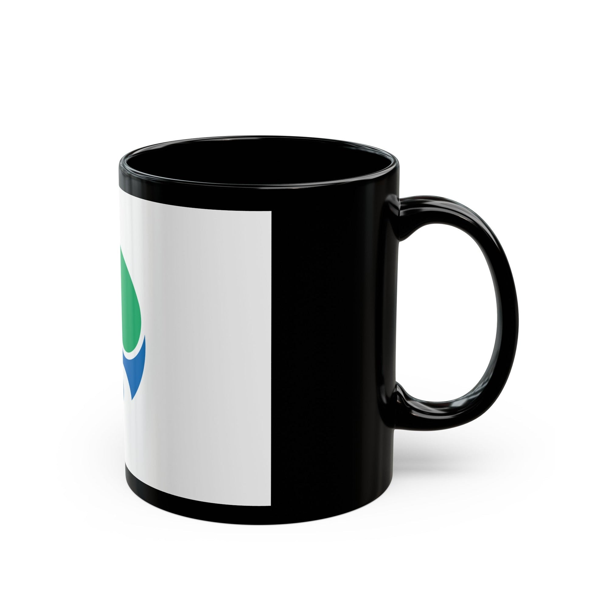 Flag of Hamamatsu Shizuoka Japan - Black Coffee Mug-The Sticker Space