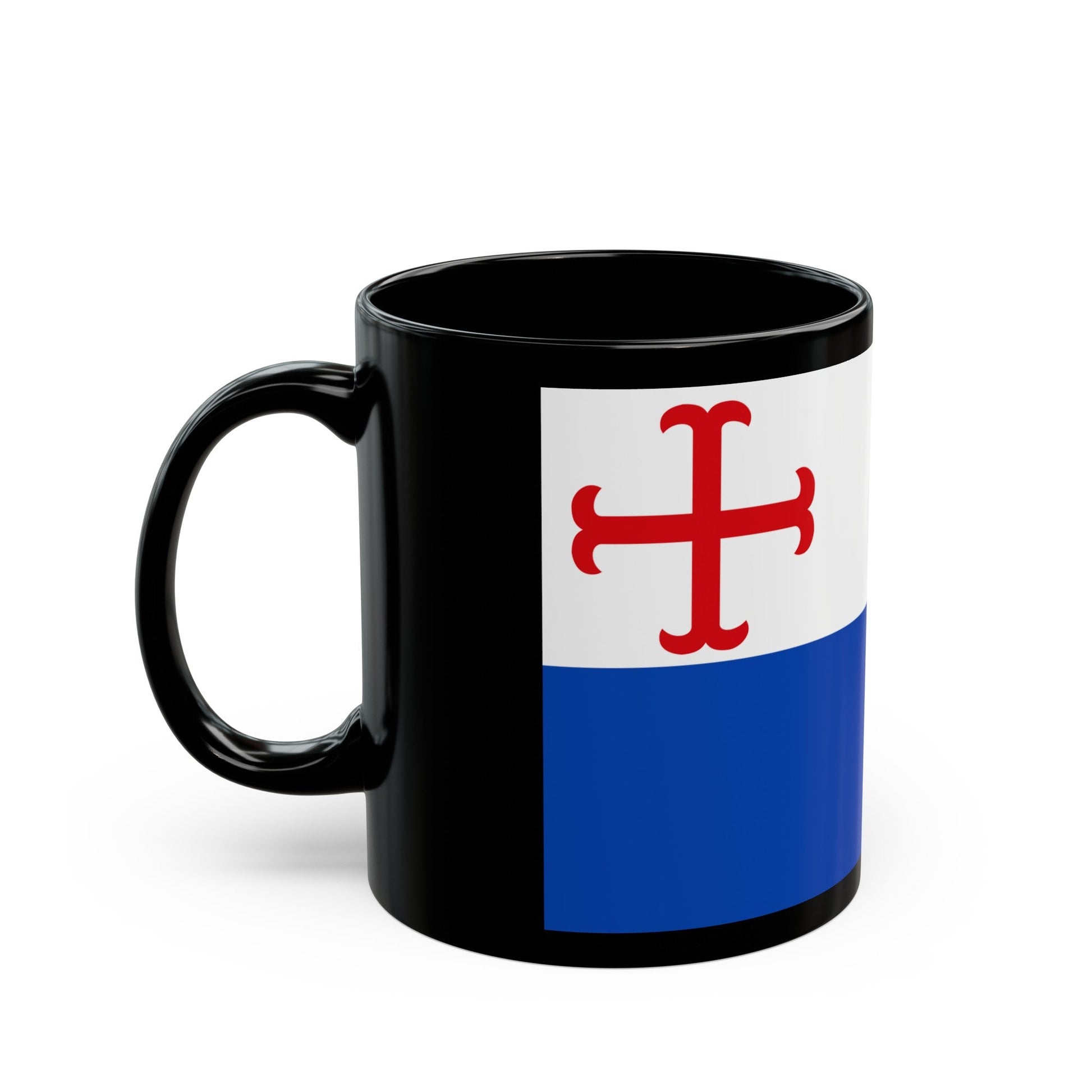 Flag of Hameln Pyrmont Germany - Black Coffee Mug-The Sticker Space