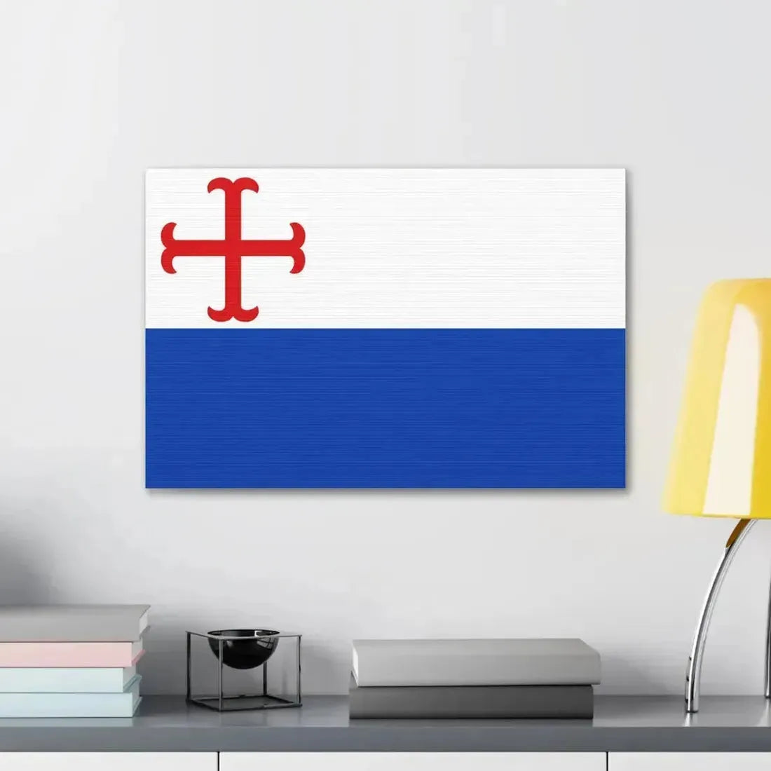 Flag of Hameln Pyrmont Germany - Canvas Wall Art - The Sticker Space