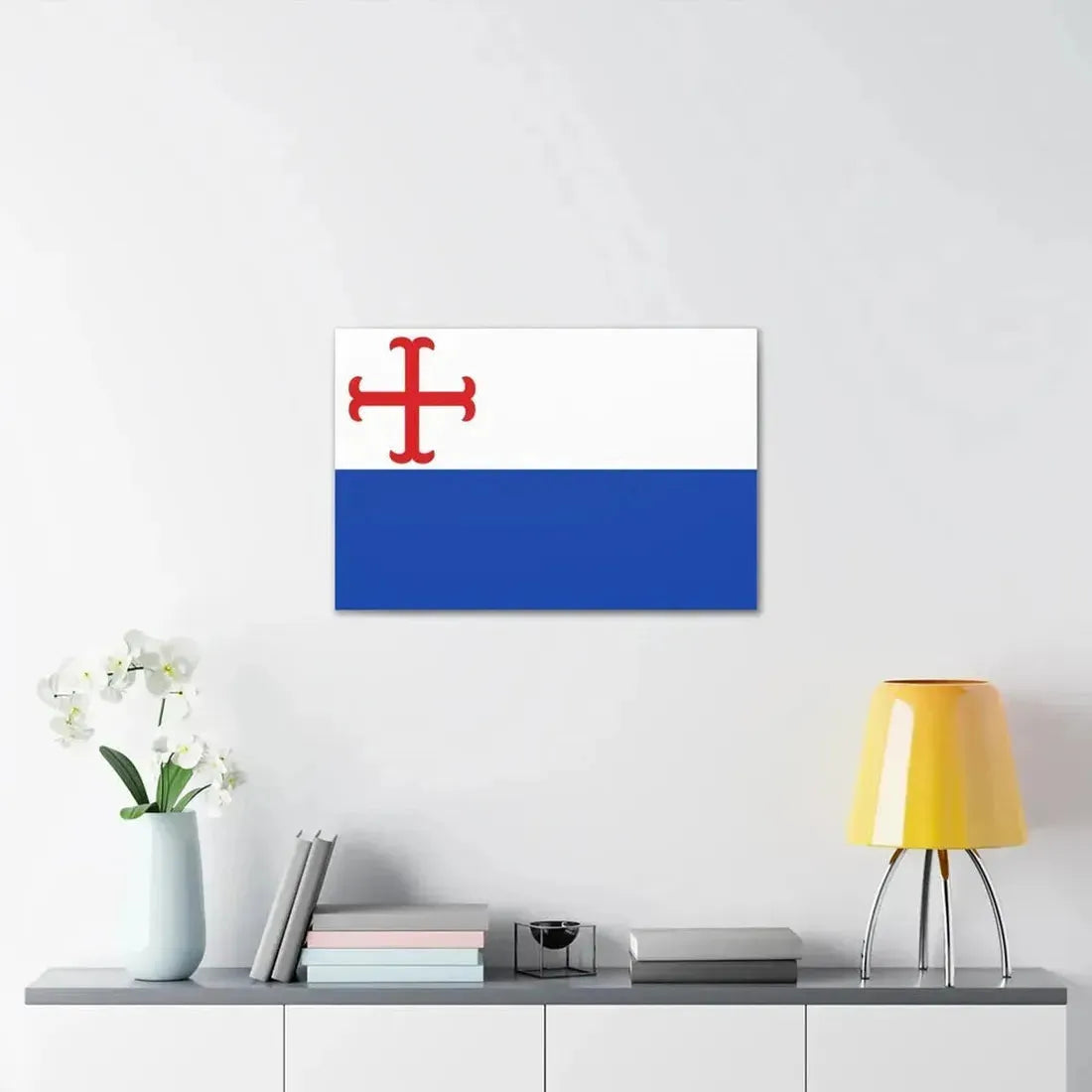 Flag of Hameln Pyrmont Germany - Canvas Wall Art - The Sticker Space