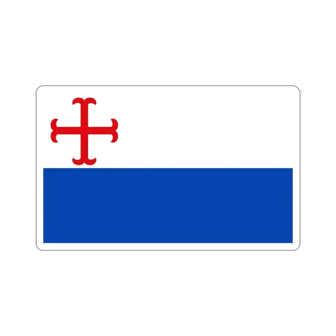 Flag of Hameln Pyrmont Germany STICKER Vinyl Die-Cut Decal 4 Inch - The Sticker Space