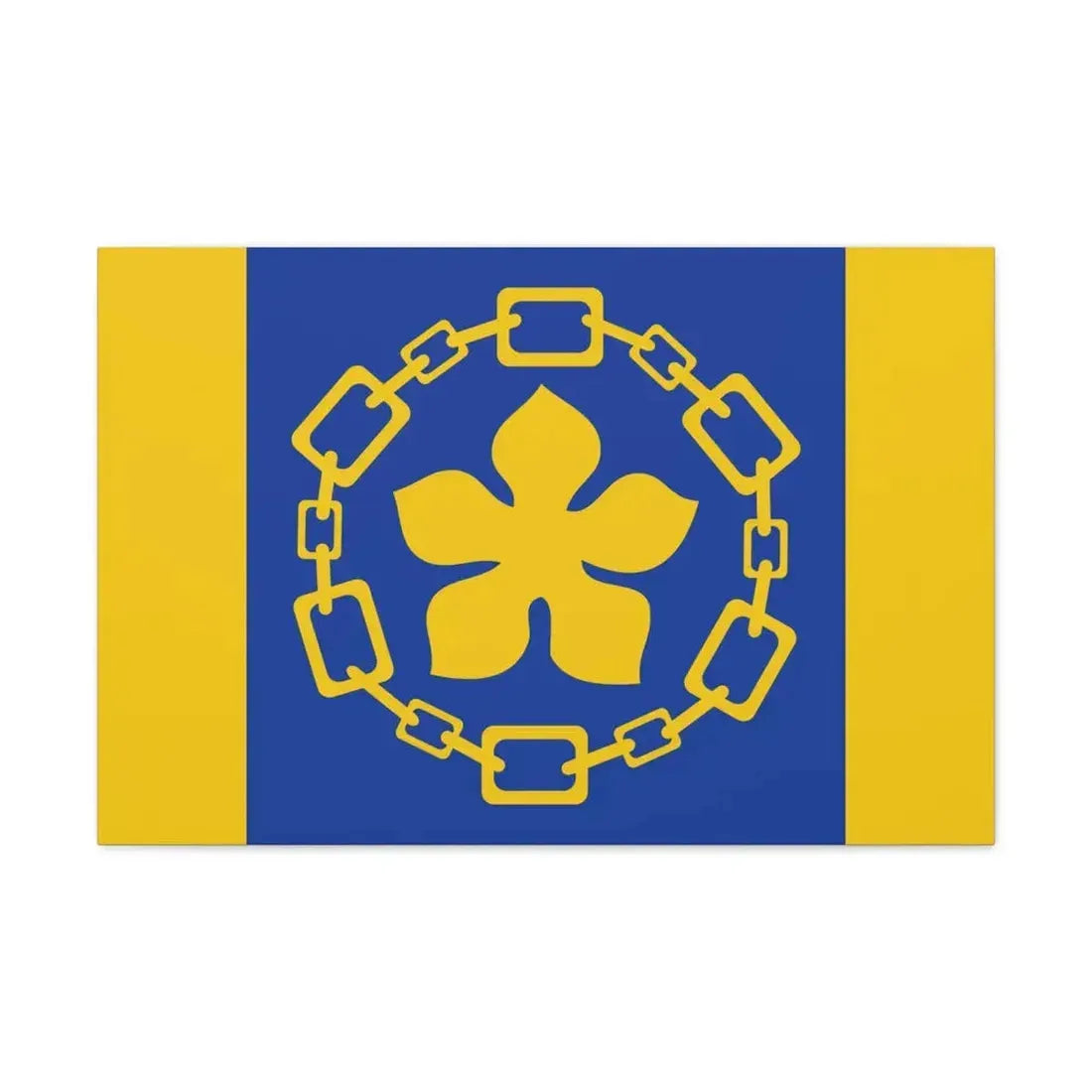 Flag of Hamilton Canada - Canvas Wall Art 30" x 20" 1.25" - The Sticker Space