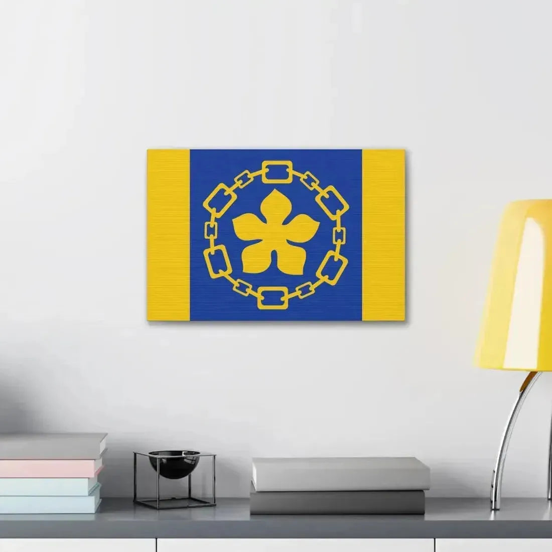 Flag of Hamilton Canada - Canvas Wall Art - The Sticker Space