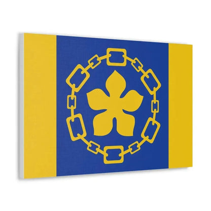 Flag of Hamilton Canada - Canvas Wall Art - The Sticker Space