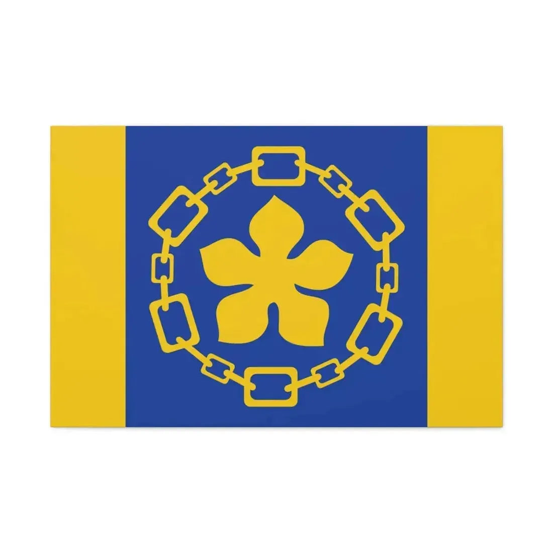 Flag of Hamilton Canada - Canvas Wall Art - The Sticker Space