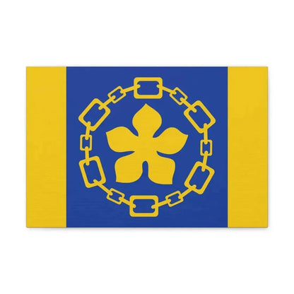 Flag of Hamilton Canada - Canvas Wall Art - The Sticker Space