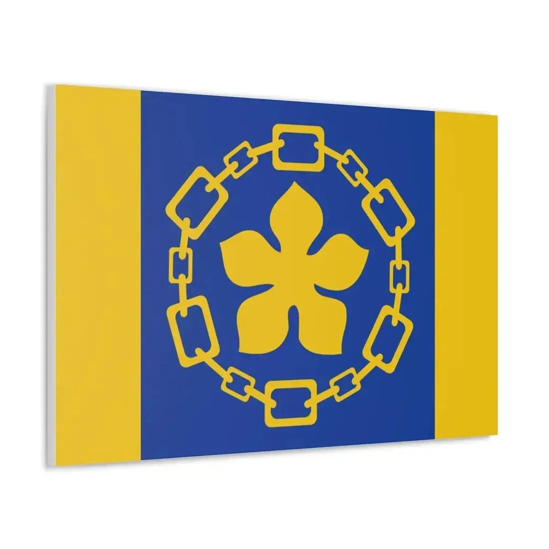 Flag of Hamilton Canada - Canvas Wall Art - The Sticker Space