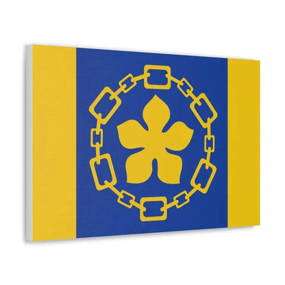 Flag of Hamilton Canada - Canvas Wall Art - The Sticker Space