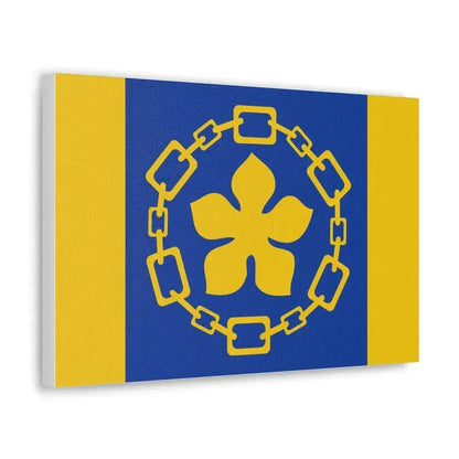 Flag of Hamilton Canada - Canvas Wall Art - The Sticker Space