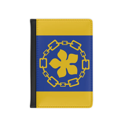 Flag of Hamilton Canada - Passport Holder-3.9" x 5.8"-The Sticker Space