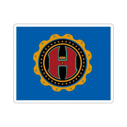 Flag of Hamilton County Ohio STICKER Vinyl Die-Cut Decal 4 Inch - The Sticker Space