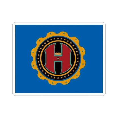 Flag of Hamilton County Ohio STICKER Vinyl Die-Cut Decal 6 Inch - The Sticker Space