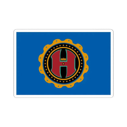Flag of Hamilton County Ohio (United States) STICKER Vinyl Kiss-Cut Decal 2 Inch White - The Sticker Space