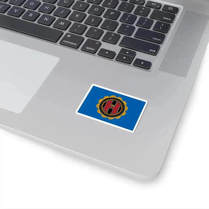 Flag of Hamilton County Ohio (United States) STICKER Vinyl Kiss-Cut Decal - The Sticker Space