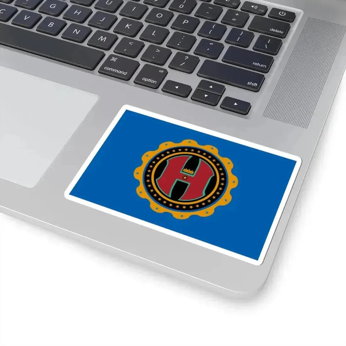 Flag of Hamilton County Ohio (United States) STICKER Vinyl Kiss-Cut Decal - The Sticker Space
