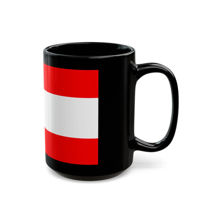 Flag of Hamm Germany - Black Coffee Mug-The Sticker Space