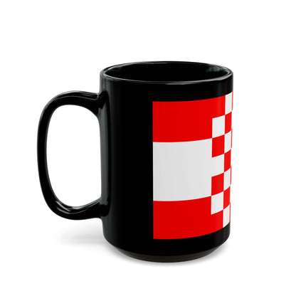 Flag of Hamm Germany - Black Coffee Mug-The Sticker Space