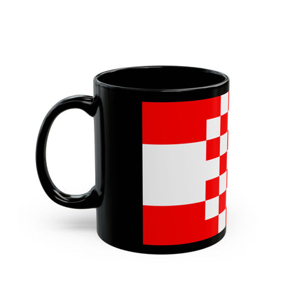 Flag of Hamm Germany - Black Coffee Mug-The Sticker Space