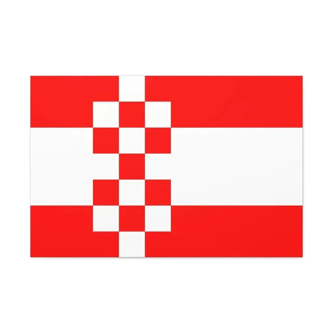 Flag of Hamm Germany - Canvas Wall Art - The Sticker Space