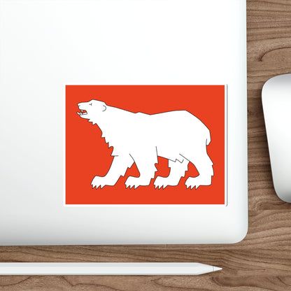 Flag of Hammerfest Troms og Finnmark Norway STICKER Vinyl Die-Cut Decal-The Sticker Space