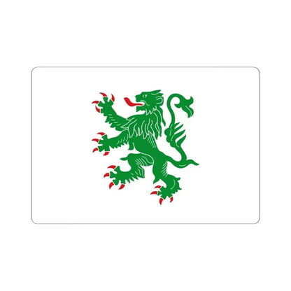 Flag of Hamoir (Belgium) STICKER Vinyl Kiss-Cut Decal 6 Inch White - The Sticker Space