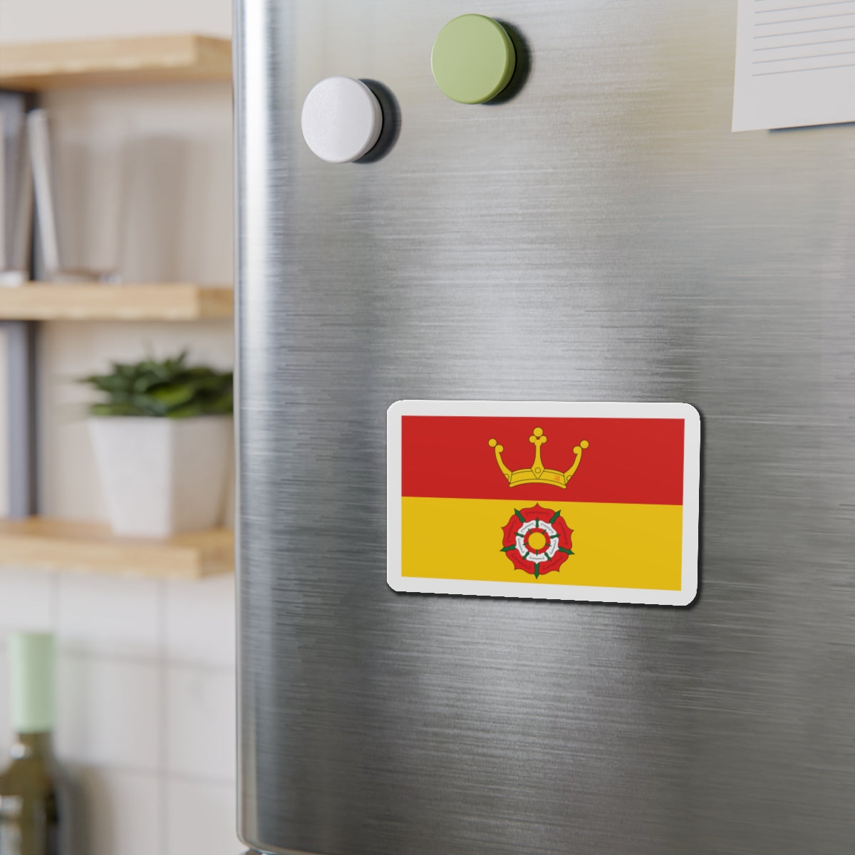 Flag of Hampshire UK - Die-Cut Magnet-The Sticker Space