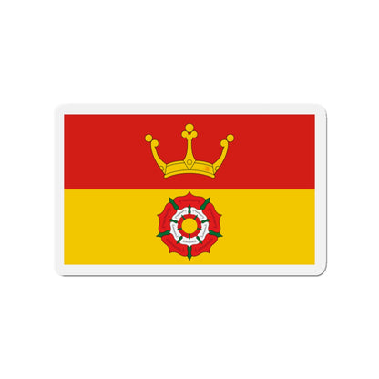 Flag of Hampshire UK - Die-Cut Magnet-3" x 3"-The Sticker Space