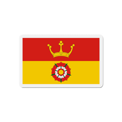 Flag of Hampshire UK - Die-Cut Magnet-6 × 6"-The Sticker Space