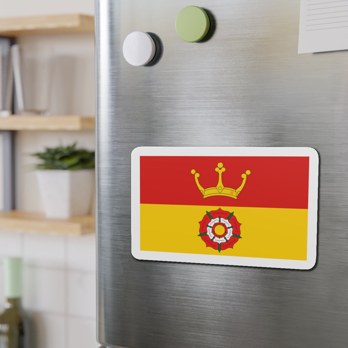 Flag of Hampshire UK - Die-Cut Magnet-The Sticker Space