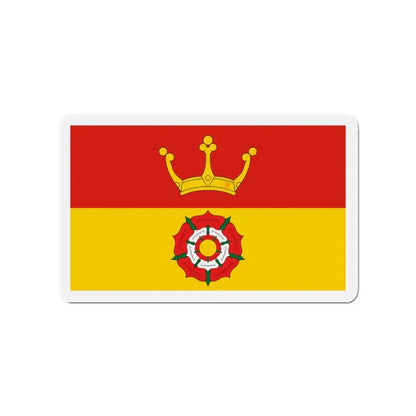 Flag of Hampshire UK - Refrigerator Magnet 3 Inch - The Sticker Space