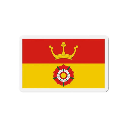 Flag of Hampshire UK - Refrigerator Magnet 4 Inch - The Sticker Space