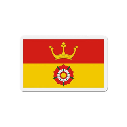 Flag of Hampshire UK - Refrigerator Magnet 5 Inch - The Sticker Space