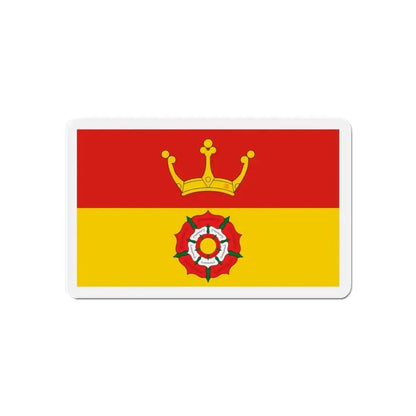 Flag of Hampshire UK - Refrigerator Magnet 6 Inch - The Sticker Space