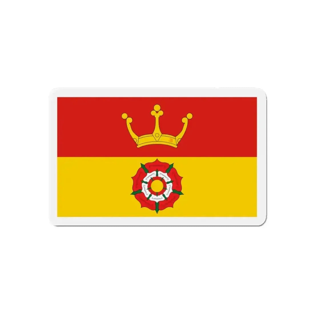 Flag of Hampshire UK - Refrigerator Magnet - The Sticker Space