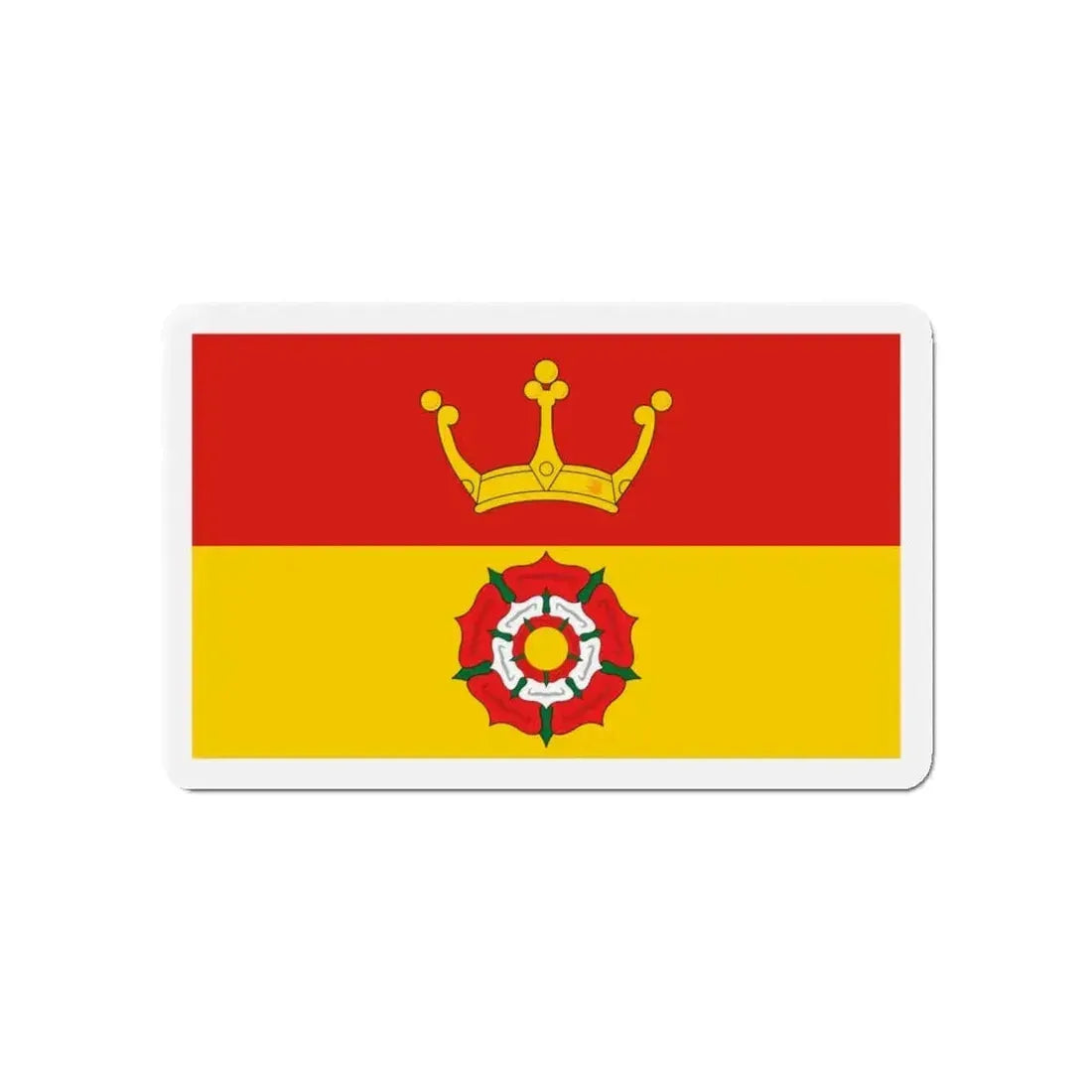 Flag of Hampshire UK - Refrigerator Magnet - The Sticker Space